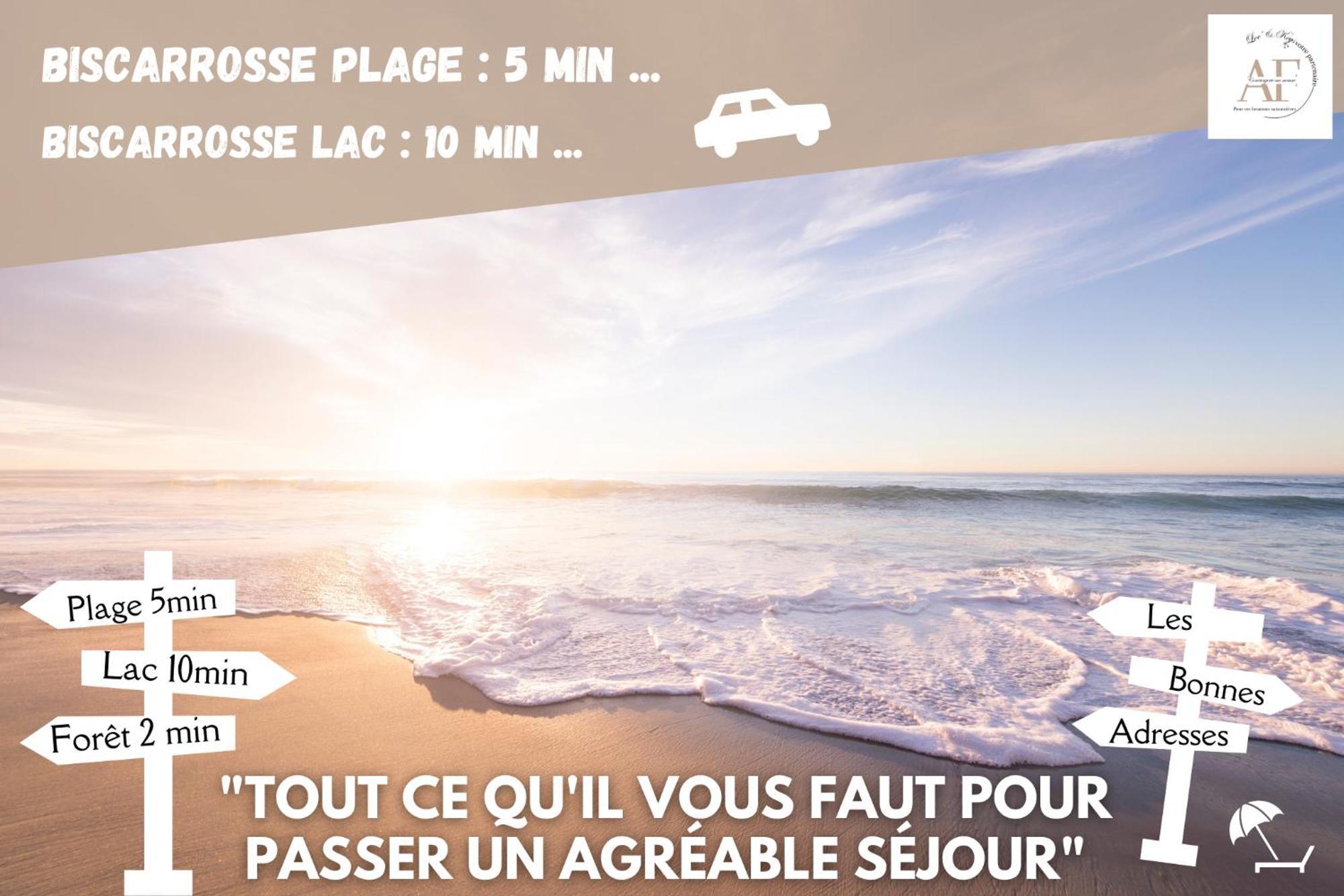 Petite Maison A Biscarrosse - Plage Zewnętrze zdjęcie